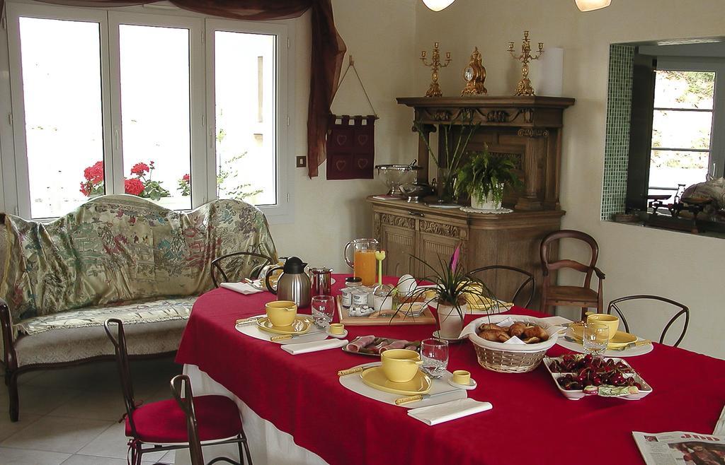 B&B Le Vert Galant Normanville  Szoba fotó